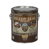 Ready Seal 105 Stain and Sealer, Light Oak, 1 gal, Can, Pack of 4 