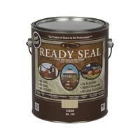 Ready Seal 100 Stain and Sealer, Clear, 1 gal, Can, Pack of 4 