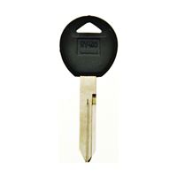 Hy-Ko 12005Y159 Key Blank, Brass, Nickel, For: Chrysler, Dodge, Eagle, Jeep, Plymouth Vehicles, Pack of 5 