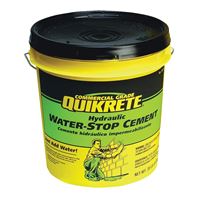 Quikrete 1126-20 Hydraulic Cement, Gray, Solid, 20 lb Pail 