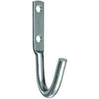 National Hardware 2053BC Series N220-582 Tarp and Rope Hook, 180 lb Working Load, Steel, Zinc, Pack of 10 