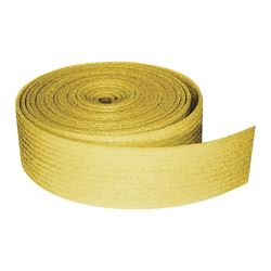 TVM W506 Sill Seal, 3-1/2 in W, 50 ft L Roll, Polyethylene, Yellow, Pack of 9 