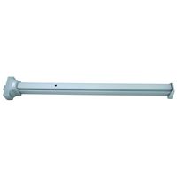 ProSource 8000-80LS-AS Panic Bar, 32-1/2 in W, Stainless Steel/Steel/Zinc Alloy, Powder-Coated, 1-3/4 in Thick Door 