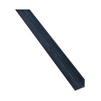 Stanley Hardware 4060BC Series N215-459 Angle Stock, 1-1/4 in L Leg, 48 in L, 1/8 in Thick, Steel, Mill 
