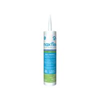 GE Siliconized Advanced Acrylic 2863819 Window & Door Sealant, Clear, 1 to 14 days Curing, 10 fl-oz Cartridge, Pack of 12 