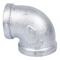 ProSource PPG90R-40X32 Reducing Pipe Elbow, 1-1/2 x 1-1/2 x 1-1/4 x 1-1/4 in, Threaded, 90 deg Angle 