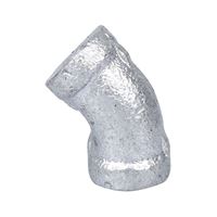 ProSource PPG120-6 Pipe Elbow, 1/8 in, Threaded, 45 deg Angle, SCH 40 Schedule, 300 psi Pressure 
