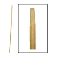Birdwell 520-12 Broom Handle, 1-1/8 in Dia, 54 in L, Hardwood 
