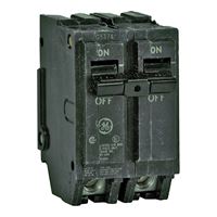 GE THQL2160 Feeder Circuit Breaker, Type THQL, 60 A, 2-Pole, 120/240 V, Non-Interchangeable Trip, Plug 