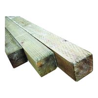 ALEXANDRIA Moulding American Wood 104X4-WS096CT Treated Wood Post, 96 in L Nominal, 4 in W Nominal 