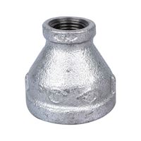 ProSource PPG240-32X15 Reducing Pipe Coupling, 1-1/4 x 1/2 in, Threaded, Malleable Steel, SCH 40 Schedule 