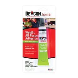 Devcon 18245 Household Cement, Liquid, Ketone, Clear, 1 oz, Tube 