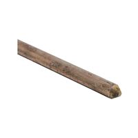 nVent ERICO 611380UPC Grounding Rod, 1/2 in Dia Nominal, 8 ft L, Steel 