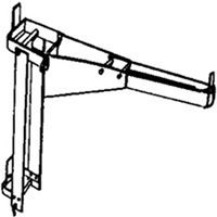 Metaltech 2204 Workbench and Guard Rail Holder, For: Pump Jack System 