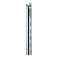 Knape & Vogt 80 80 ANO 48 Shelf Standard, 320 lb, 16 ga Thick Material, 5/8 in W, 48 in H, Steel, Anochrome, Pack of 10 