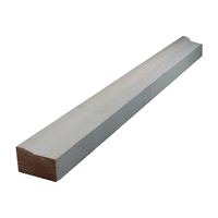 ALEXANDRIA Moulding OW180-93096C1 Brick Moulding, 96 in L, 2 in W, Wood, Primed, Pack of 4 