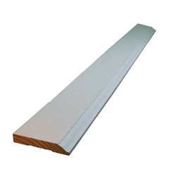 ALEXANDRIA Moulding 0W623-93096C1 Base Moulding, 96 in L, 3-1/4 in W, 9/16 in Thick, Wood, Primed, Pack of 8 