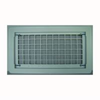 Witten Vent 510WH Foundation Vent, 15-1/4 in W, Polypropylene, White 