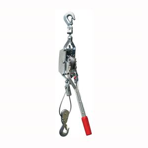 American Power Pull 18600 Cable Puller, 2 ton Lifting, 3/16 in Dia Rope/Cable, 6 ft Lift