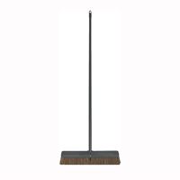 Birdwell 4018-4 Contractor Push Broom, 3 in L Trim, Synthetic Blend Fiber Bristle 