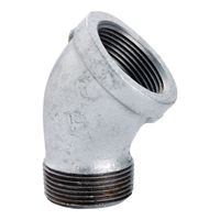 ProSource PPG121-32 Street Pipe Elbow, 1-1/4 in, Threaded, 45 deg Angle, SCH 40 Schedule, 300 psi Pressure 