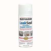 Rust-Oleum 267970 Rubberized Spray Coating, White, 12 oz, Can 