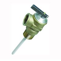 Camco USA 10473 Relief Valve, 3/4 in, NPT, Brass Body 