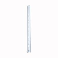 Knape & Vogt 80 80 WH 48 Shelf Standard, 320 lb, 16 ga Thick Material, 5/8 in W, 48 in H, Steel, Pack of 10 