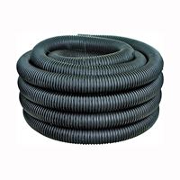 ADS 04010100 Pipe Tubing, HDPE, 100 ft L 