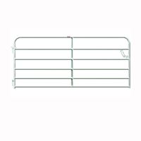 Behlen Country 40113088 Gate, 96 in W Gate, 50 in H Gate, 20 ga Frame Tube/Channel, Steel Frame, Galvanized 
