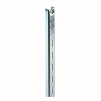 Knape & Vogt 80 80 ANO 72 Shelf Standard, 320 lb, 16 ga Thick Material, 5/8 in W, 72 in H, Steel, Anochrome, Pack of 10 