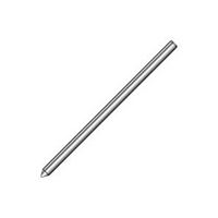 nVent ERICO 811260UPC Grounding Rod, 1/2 in Dia Nominal, 6 ft L, Steel, Galvanized 