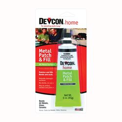 Devcon 50345 Metal Patch and Fill, Charcoal Gray, 3.5 oz, Tube 