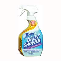Tilex 01299 Shower Cleaner, 32 oz, Bottle, Liquid, Citrus, Floral, Fruity, Clear Yellow 