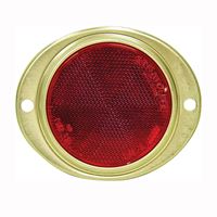PM V472 V472R Oval Reflector, Red Reflector 