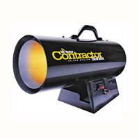 Mr. Heater F271350 Forced Air Gas Heater, 20 lb Fuel Tank, Propane, 38000 Btu, 950 sq-ft Heating Area 