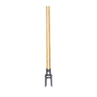 Seymour 21200 Post Hole Digger, Triple Riveted Blade, HCS Blade, Hardwood Handle, Square Cut Handle, 59 in OAL 