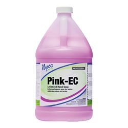 nyco NL358-G4 Hand Cleaner, Liquid, Pink, Floral, 1 gal, Pack of 4 