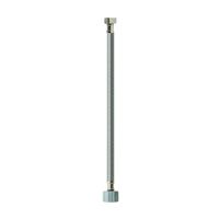 Plumb Pak EZ Series PP23857 Toilet Supply Tube, 1/2 in Inlet, Flare Inlet, 7/8 in Outlet, Ballcock Outlet, 20 in L 