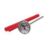 Taylor 3512 Thermometer, 0 to 220 deg F, Analog Display, Gray 