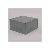 Raco SC060604RC Pull Box Enclosure, 1-Gang, Steel, Enamel-Coated, Surface 