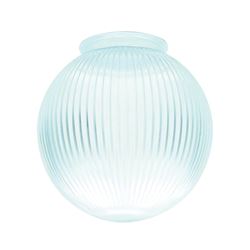 Westinghouse 8525400 Light Shade, 6-3/8 in Dia, Globe, Glass, Clear, Pack of 6 
