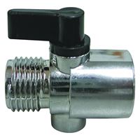 ProSource Adapter Control, ABS, Silver, Chrome, For: Control Water Flow or Turn Off Water 