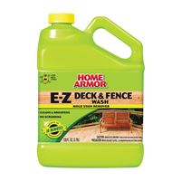 Mold Armor FG505 Deck and Fence Wash, Liquid, Yellow, 1 gal, Spray Dispenser, Pack of 4 