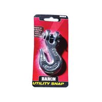BARON C-330-5/16 Clevis Grab Hook, 3900 lb Working Load, Steel, Electro-Galvanized 