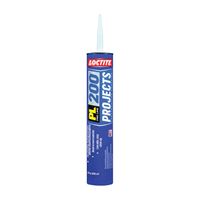 Loctite 1390602 Project Construction Adhesive, Off-White, 28 fl-oz Cartridge, Pack of 12 