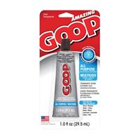Amazing Goop 140231 Adhesive, Liquid, Clear, 1 oz, Tube 
