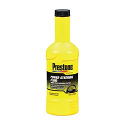 Prestone AS-260 Power Steering Fluid Clear Amber, 12 oz Bottle, Pack of 12 