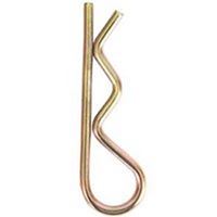 Koch 4022413 Wire Hair Pin Clip, 2-15/16 in L, Yellow Zinc 