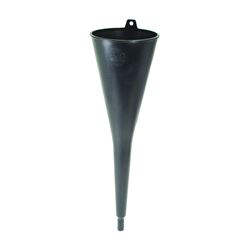 FloTool 05034 Funnel, HDPE, Black, 17-3/4 in H 